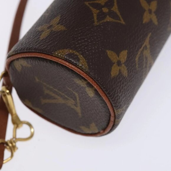 LOUIS VUITTON Monogram Papillon Pouch LV Auth BA4883 - Picture 15 of 16